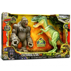 NessiWorldl Clash Gorilla vs T-rex Sesli Işıklı Oyun Seti NessiWorldl Clash Gorilla vs T-rex Sesli Işıklı Oyun Seti