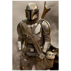 The Mandalorian Metal Kutu Puzzle 300 Parça