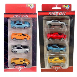 Rise On 4'lü Mini Araçlar