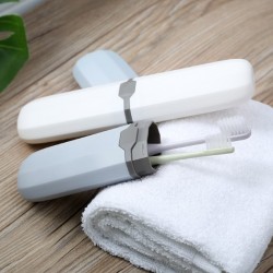 Seyahat Tipi Diş Fırçası ve Makyaj Fırça Kabı 2 Renk