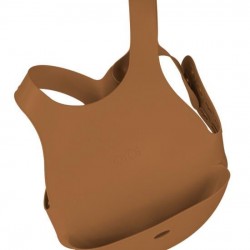 Silikon Mama Önlüğü Woody Brown
