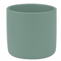 Silikon Mini Bardak Aqua Green