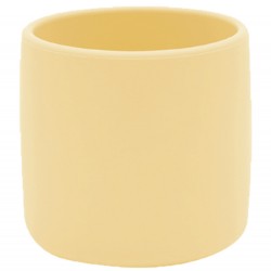 Silikon Mini Bardak Mellow Yellow