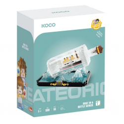 Şişede Gemi Titanik 3D Puzzle 918 Parça