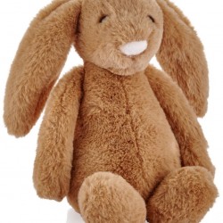 Uyku Arkadaşım Oturabilen Tavşan 30 Cm 730 Açık Kahve