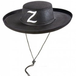 Z Logolu Çocuk Boy Bağcıklı Zorro Şapkası