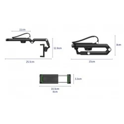 1080° Dönebilen Çok Fonksiyonlu Telefon Tutucu CM-103